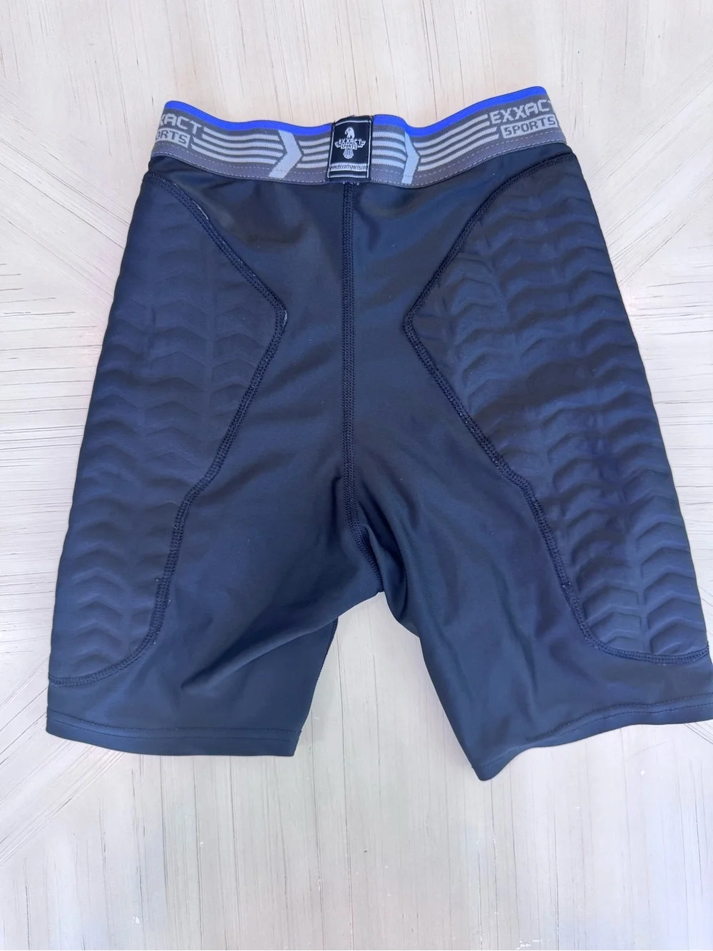 Exxact Sports Baseball Sliding Padded Compression Shorts – Black – Youth XL